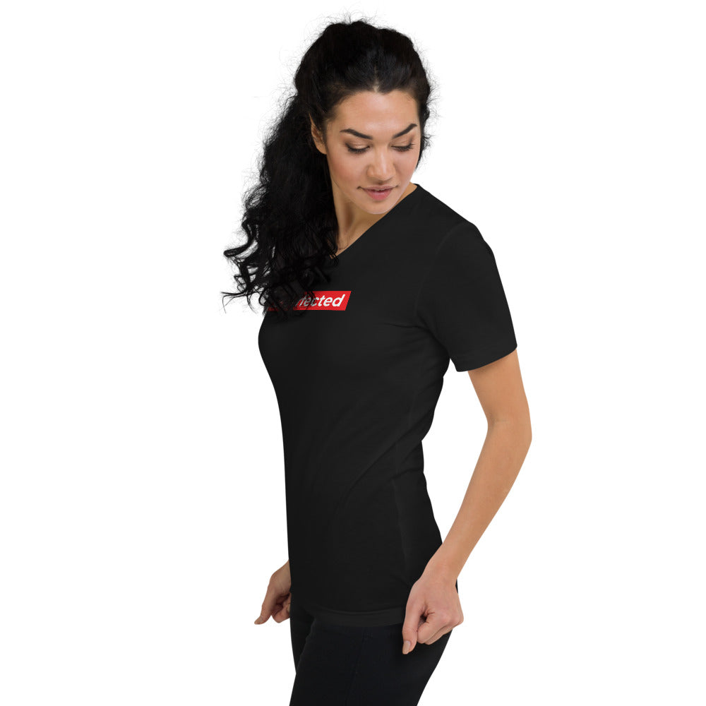 Self-Perfected Unisex Short Sleeve V-Neck T-Shirt